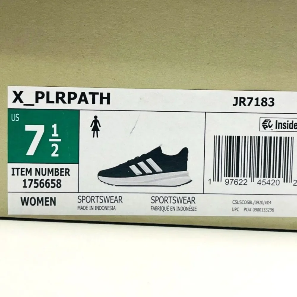 Adidas Women's X PLR Path Running Shoes SZ 7.5 NEW